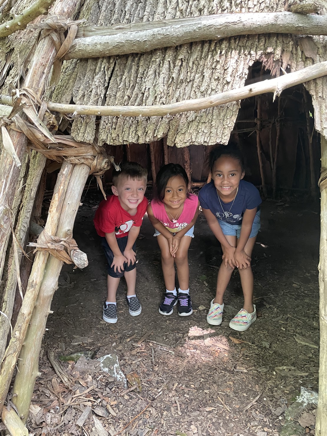 Our Native American programs are enhanced by an authentically-recreated encampment.