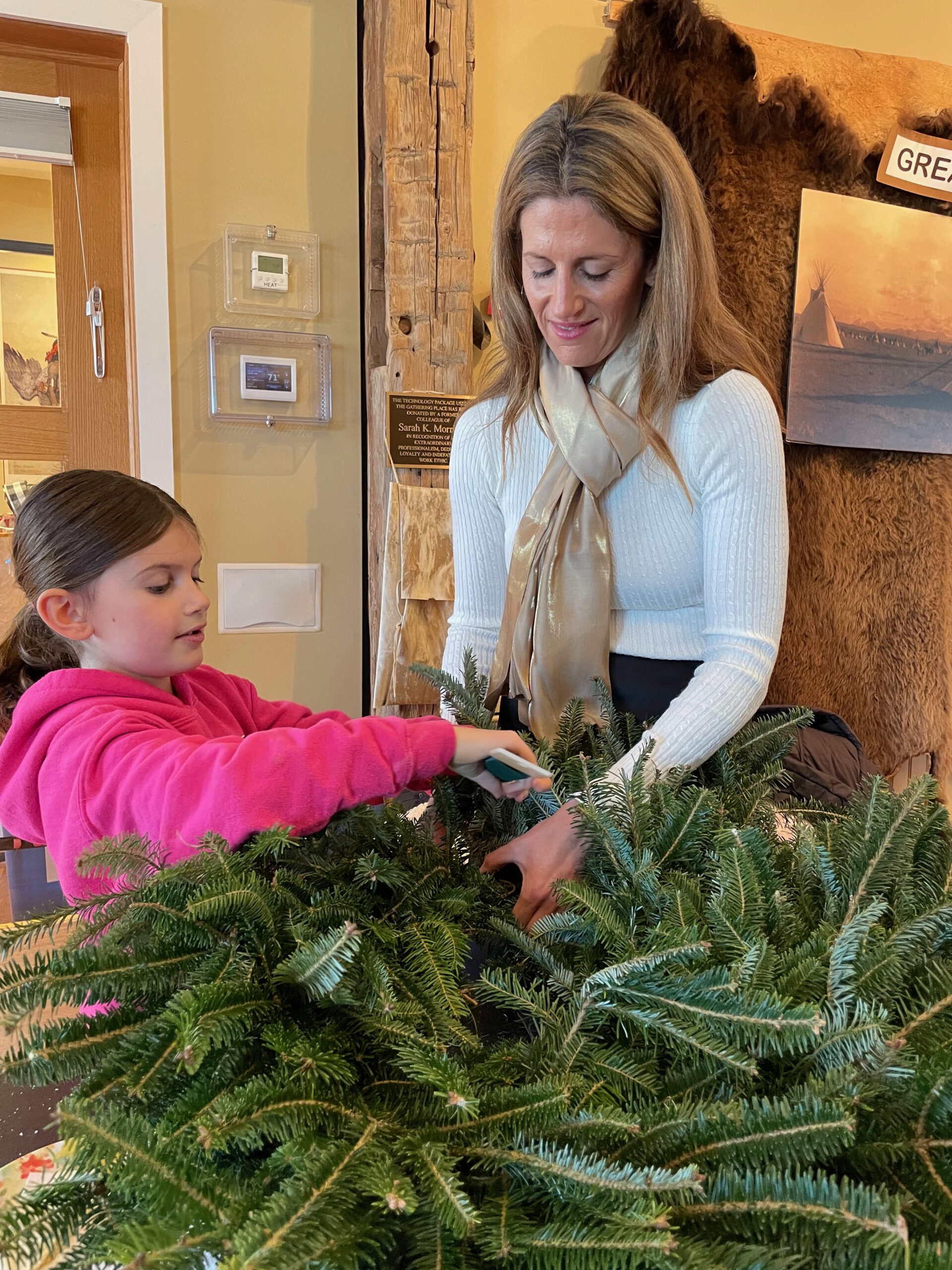 Family Wreath Making